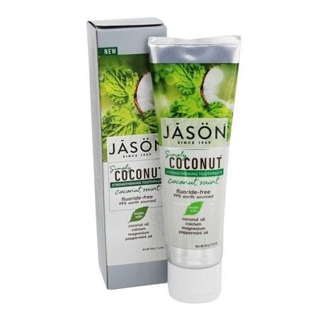 Comprar Jason Dentífrico Coco-Menta Fortificante, 119 g.