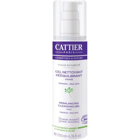 Comprar Cattier Gel Limpiador Reequilibrante, 200 ml.