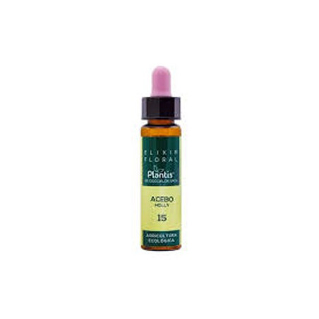 Comprar Plantis Acebo Nº 15 Elixir Floral Eco de Dr. Bach, 10 ml