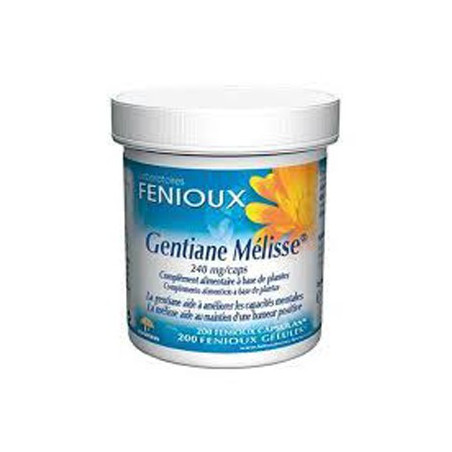 Comprar Fenioux Genciana Melisa, 200 Cápsulas de 240 mg.