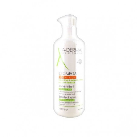 Comprar ADERMA EXOMEGA LECHE EMOLIENTE 400 ML al mejor precio en Farmacia4Estaciones, tu farmacia online Comprar ADERMA EXOMEGA LECHE EMOLIENTE 400 ML