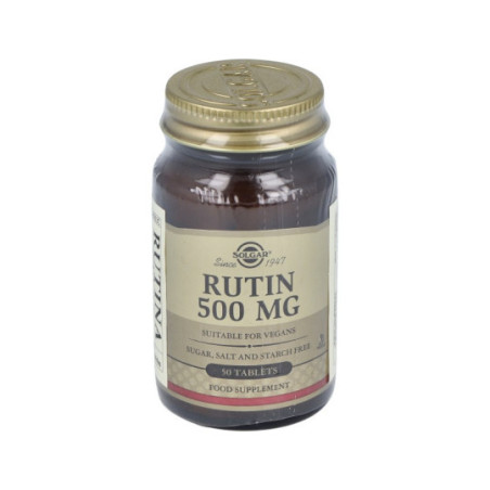 Comprar Solgar Rutina 500 mg, 50 Comprimidos.