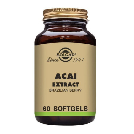 Comprar Solgar Acaí Extracto (Baya Brasil), 60 Perlas.