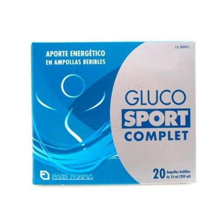 Comprar GLUCOSPORT COMPLET AMP BEBIBLES al mejor precio en Farmacia4Estaciones, tu farmacia online Comprar GLUCOSPORT COMPLET AMP BEBIBLES