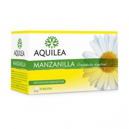 Comprar AQUILEA MANZANILLA 2 G 20 FILTROS al mejor precio en Farmacia4Estaciones, tu farmacia online Comprar AQUILEA MANZANILLA 2 G 20 FILTROS
