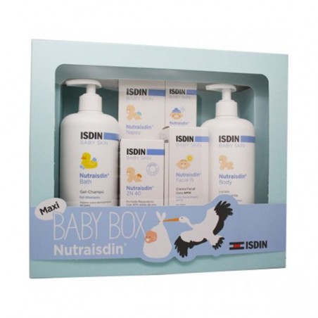 Comprar nutraisdin canastilla baby box premium azul