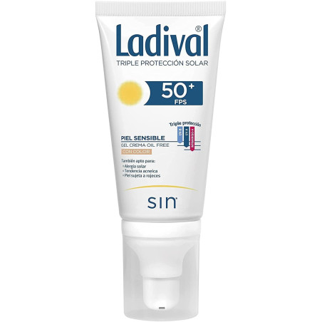 Comprar Ladival Piel Sensible SPF50+ Gel-Crema Color, 50ml.