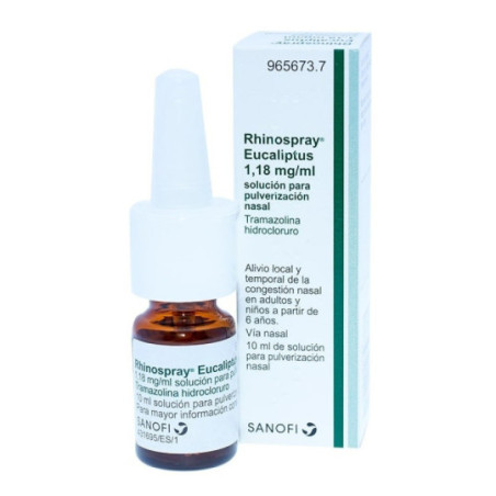 Comprar Rhinospray Eucaliptus 1,18mg/ml Solucion para pulverización nasal, 10 ml