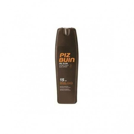 Comprar PIZ BUIN SPRAY ULTRA LIGHT SPF15 al mejor precio en Farmacia4Estaciones, tu farmacia online Comprar PIZ BUIN SPRAY ULTRA LIGHT SPF15
