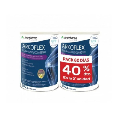 Comprar Arkoflex Colágeno Sabor Vainilla duplo, 2x360g.