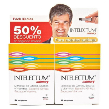 Comprar Arkopharma Intelectum Memory DUPLO, 2X30 Caps.