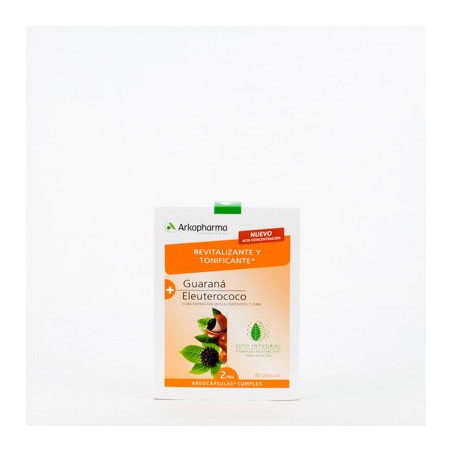 Comprar Arkopharma Guaraná y Eleuterococo, 40 Caps.