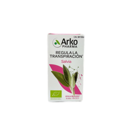 Comprar Arkopharma salvia 45 arkocapsulas