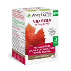 Arkopharma vid roja BIO, 84 arkocápsulas