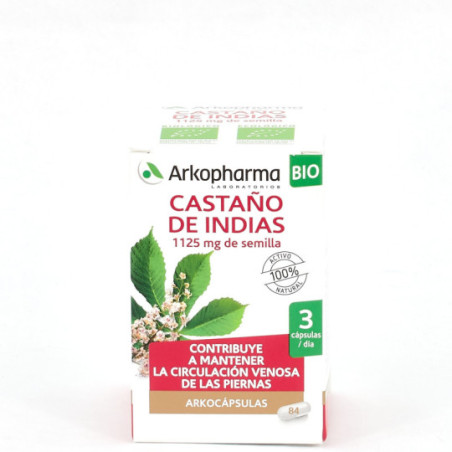 Comprar Arkopharma Castaño de Indias BIO, 84 Cápsulas.