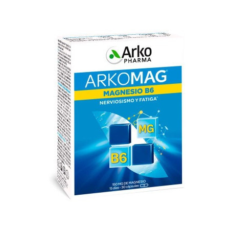 Comprar Arkocapsulas Magnesio, 30 Cápsulas.