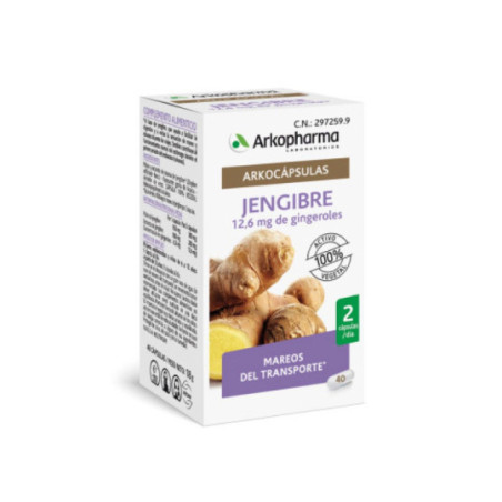 Comprar Arkocápsulas Jengibre, 40 cápsulas