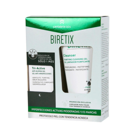 Comprar Biretix Pack Imperfecciones Tri-Active + Cleanser.