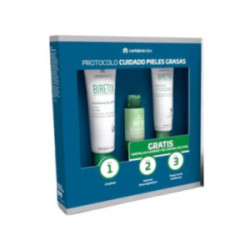 Biretix Hydramat Day SPF30 Fluido Matificante Hidratante, 50 ml + REGALO Cleanser oil y Oil control solution minitallas