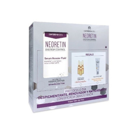Comprar Neoretin Discrom control serum booster fluid, 30 ml + Regalo peeling y ampollas