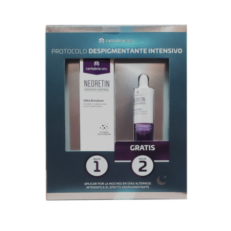 Comprar Neoretin Protocolo Despigmentante Intensivo Discrom Ultra Emulsion, 30 ml + Concentrate de Regalo