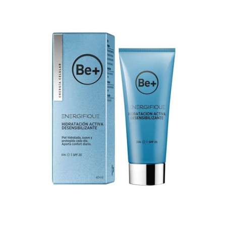 Comprar BE+ Energifique Hidratante Activa Desensibilizante Emulsion piel seca SPF20, 40 ml
