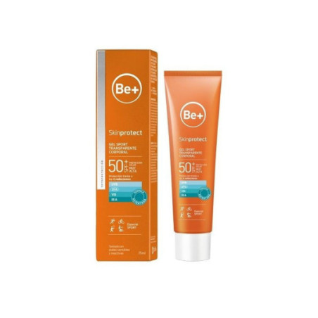 Comprar BE+ Skinprotect Gel Sport  Transparente Corporal SPF50+, 75 ml