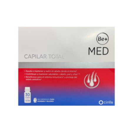 Comprar BE+ Med Capilar Total, 30 viales de 10 ml