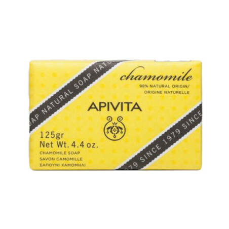 Comprar Apivita Jabón Sólido Natural Camomila, 125 g