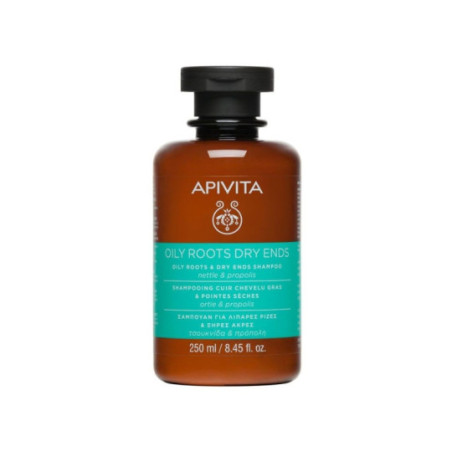 Comprar Apivita Champú Equilibrante raices grasas y puntas secas, 250 ml