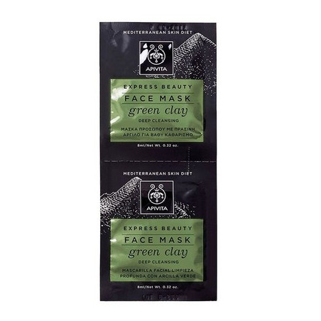 Comprar Apivita Express Beauty Arcilla Verde, 2x8ml.