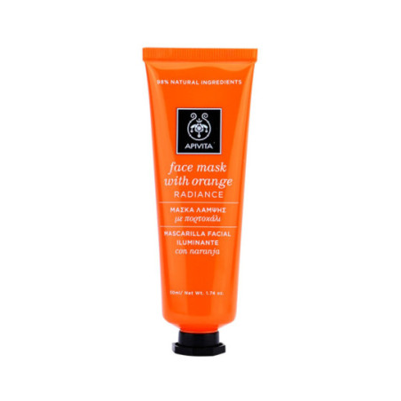 Comprar Apivita Mascarilla Facial Iluminante Naranja 50 ml