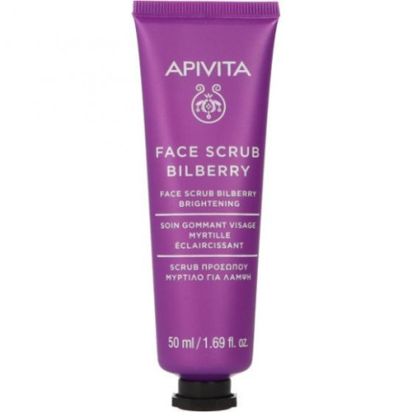 Comprar Apivita Crema Facial Exfoliante Luminosidad Arándanos, 50 ml.