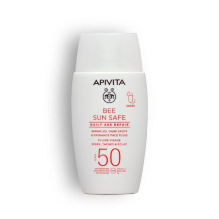 Comprar Apivita Bee Sun Reparacion Antiedad Diaria SPF50 Cara y Contorno, 50 ml