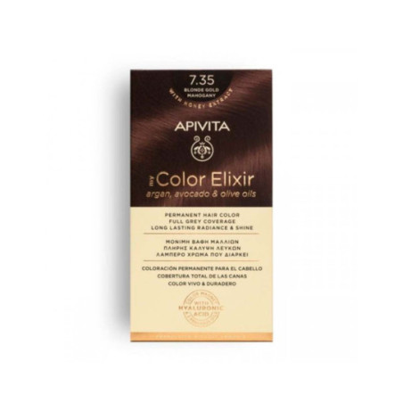 Comprar Apivita Tinte my Color Elixir 7.35, Rubio dorado caoba