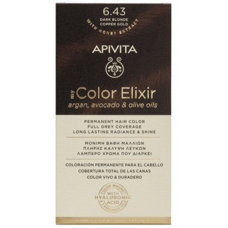 Comprar Apivita my Color Elixir Tinte 6.43, rubio oscuro cobrizo dorado