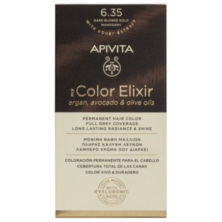 Comprar Apivita my Color Elixir Tinte 6.35, Rubio oscuro dorado caoba.