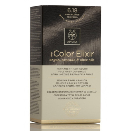 Comprar Apivita Tinte My Color Elixir 6.18 rubio oscuro ceniza perlado