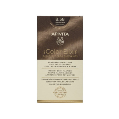 Comprar Apivita Tinte My color Elixir 8.38, Rubio claro dorado perlado