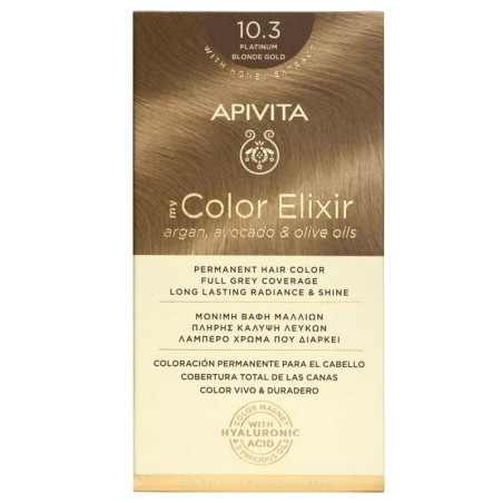 Comprar Apivita Tinte My Color Elixir 10.3 Rubio Platino Dorado