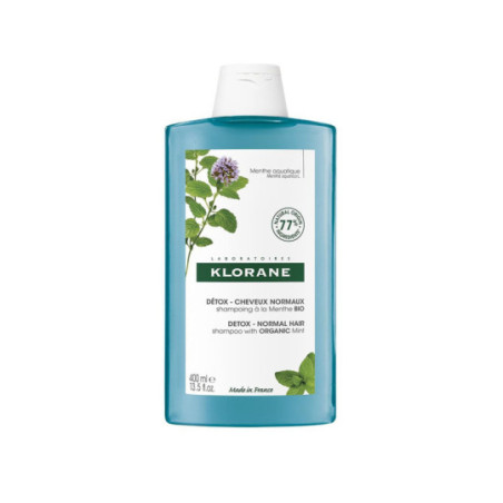 Comprar Klorane Champú Menta, 400ml.