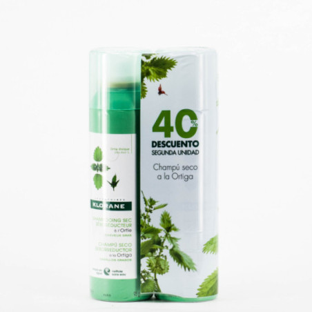 Comprar Duplo Klorane Champú seco a la ortiga, 2 x 150 ml