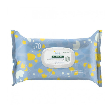 Comprar Klorane Bebé Toallitas Suaves, 70U