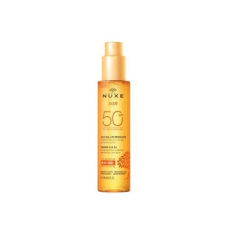 Comprar Nuxe Sun aceite bronceador de alta protección SPF50, 150 ml
