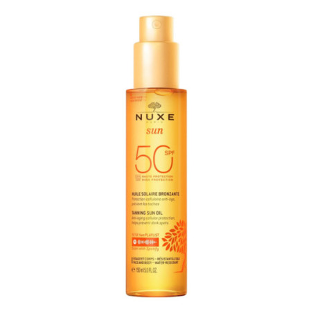 Comprar Nuxe Sun SPF50+ Aceite Solar Bronceador, 150 ml