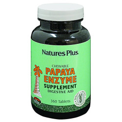 Nature’s plus papaya enzyme...