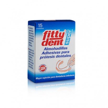 Comprar FITTYDENT ALMOHADILLAS ADHESIVAS PRÓTESIS DENTALES al mejor precio en Farmacia4Estaciones, tu farmacia online Comprar FITTYDENT ALMOHADILLAS ADHESIVAS PRÓTESIS DENTALES