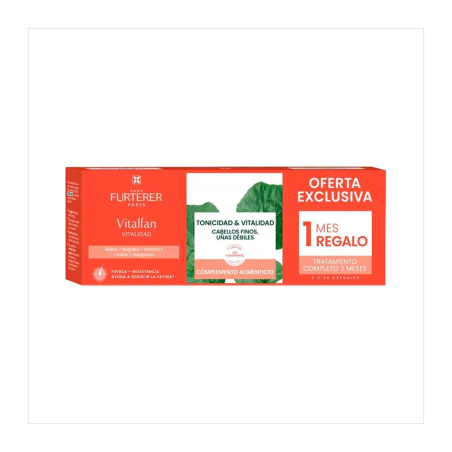 Comprar Rene Furterer Vitalfan Vitalidad cabellos y uñas, 60 + 30 cápsulas