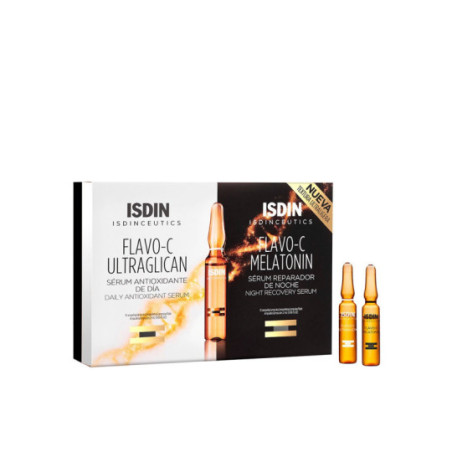 Comprar Isdin Isdinceutics Pack Flavo-C Día & Noche, 2+2 Ampollas.