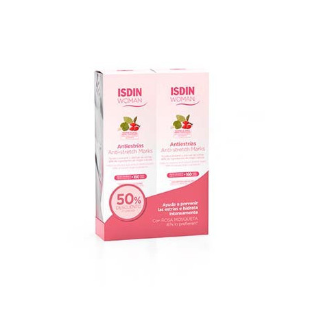 Comprar Woman Isdin Antiestrías DUPLO, 2x250ml.